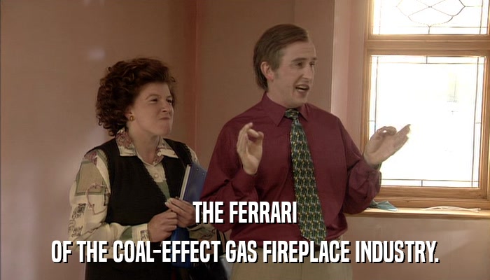 THE FERRARI OF THE COAL-EFFECT GAS FIREPLACE INDUSTRY. 