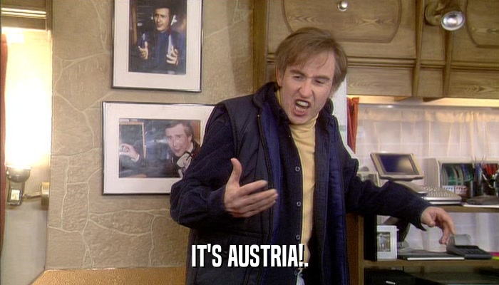 IT'S AUSTRIA!.  