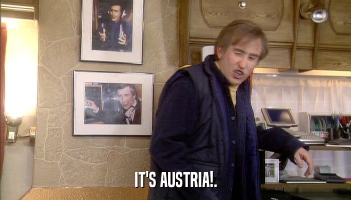 IT'S AUSTRIA!.  