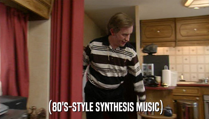 (80'S-STYLE SYNTHESIS MUSIC)  