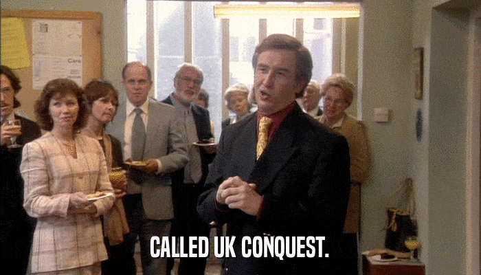 CALLED UK CONQUEST.  