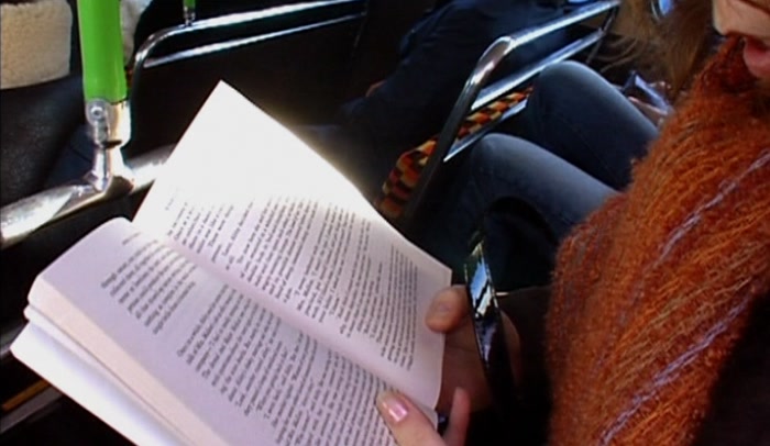 'OF COURSE, SHE'S GIVING YOU THE BOOK-OFF.  