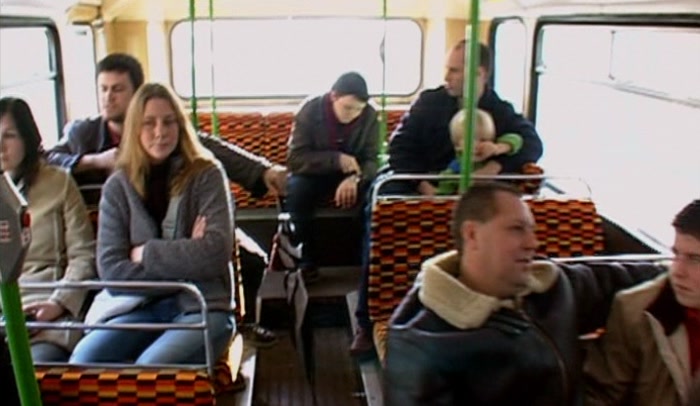 - 'KNICKERS, SHE'S NOT ON.' - (MUSIC STOPS) 