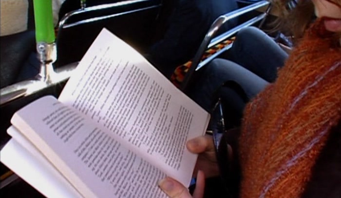 'OF COURSE, SHE'S GIVING YOU THE BOOK-OFF.  
