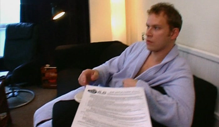 MAYBE YOU'D BETTER FILL THIS OUT AND FAX IT OVER BY THREE. 
