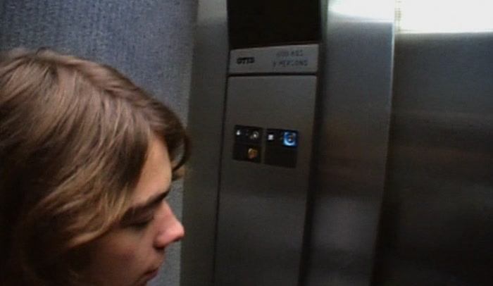 THERE IS A NOTICE ABOUT ONLY RIDING THE LIFT TO THE FIRST FLOOR. 