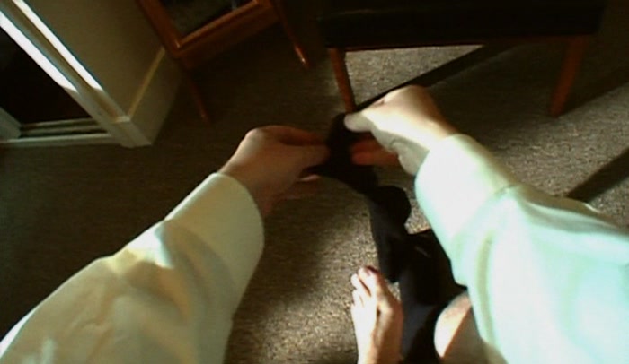 'SOCKS BEFORE OR AFTER TROUSERS, BUT NEVER SOCKS BEFORE PANTS - THAT'S THE RULE. 