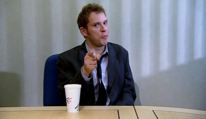 - YOU'RE MAKING A FOOL OF YOURSELF. - YOU'RE PISSING ON MY BONFIRE! 