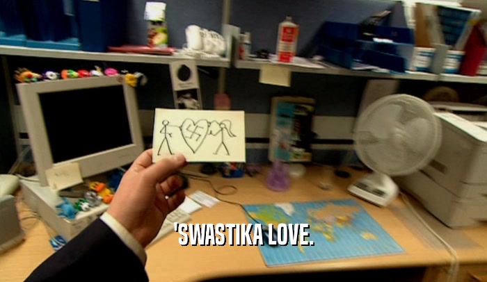 'SWASTIKA LOVE.  