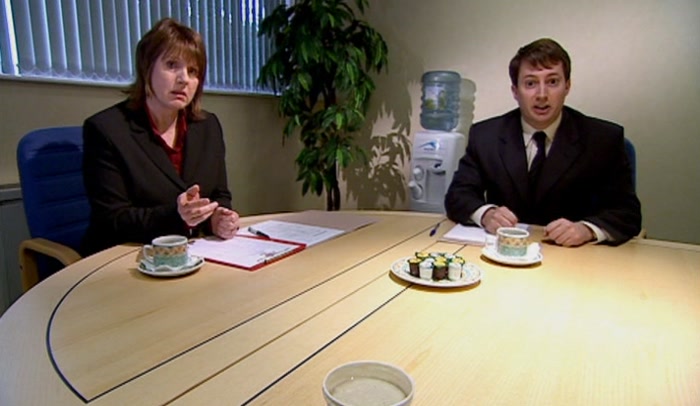 - IT'S NOT PYRAMID SELLING, MARK. - IT IS. 