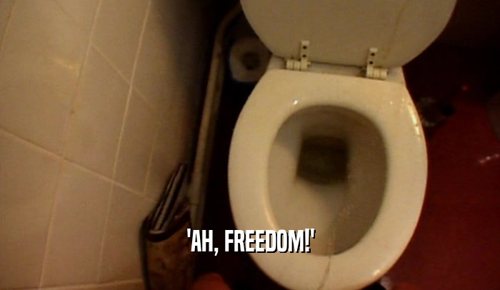 'AH, FREEDOM!'  
