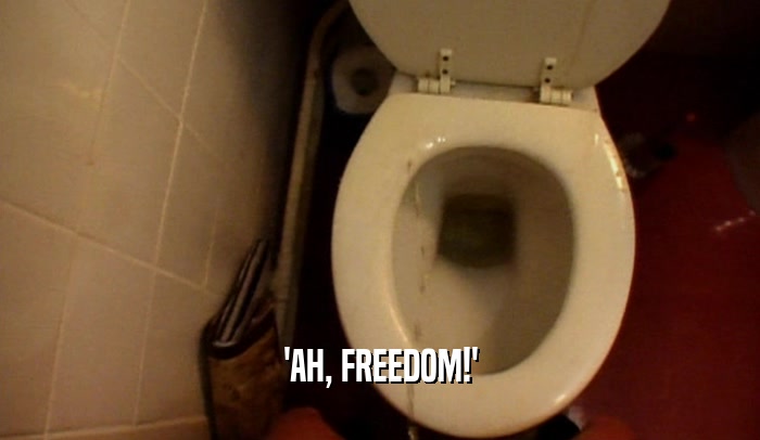 'AH, FREEDOM!'  