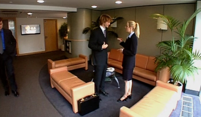 (MARK) 'I WONDER WHAT SOPHIE'S FLIRTY CARTOON WILL BE TODAY?' 