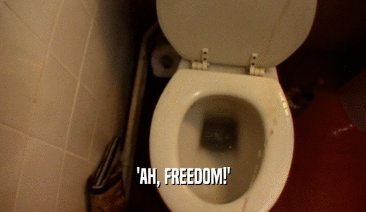 'AH, FREEDOM!'  