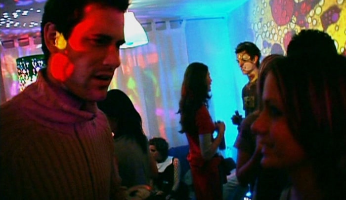 'YEAH. ME, HER AND HER FRIEND. KIND OF NICE REALLY. 