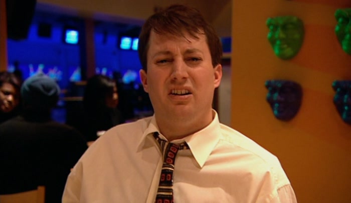 HE'S A TOTAL WANKER, ACTUALLY.  