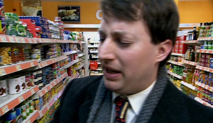 - THIS STUFF'S 78 PENCE A 100ML.
 - YEAH, IT'S FIRST PRESSING.
 