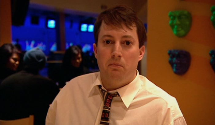 HE'S A TOTAL WANKER, ACTUALLY.  