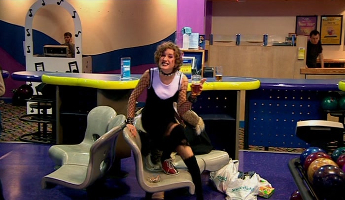 - YOU ARE? - IN SOME BOWLING ALLEYS IT'S ENCOURAGED. 