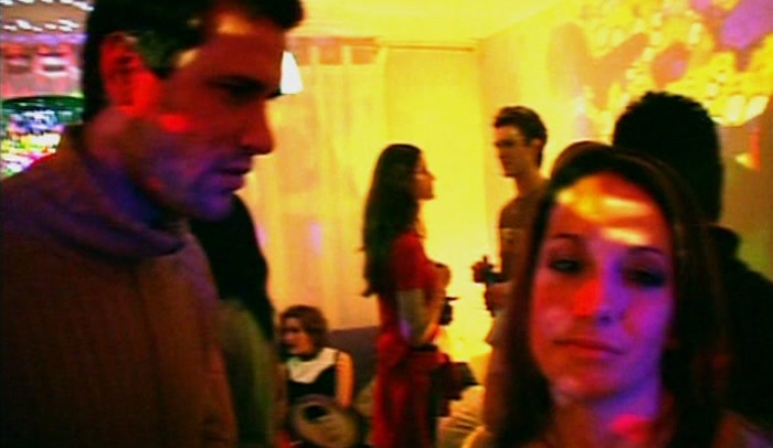 'YEAH. ME, HER AND HER FRIEND. KIND OF NICE REALLY. 