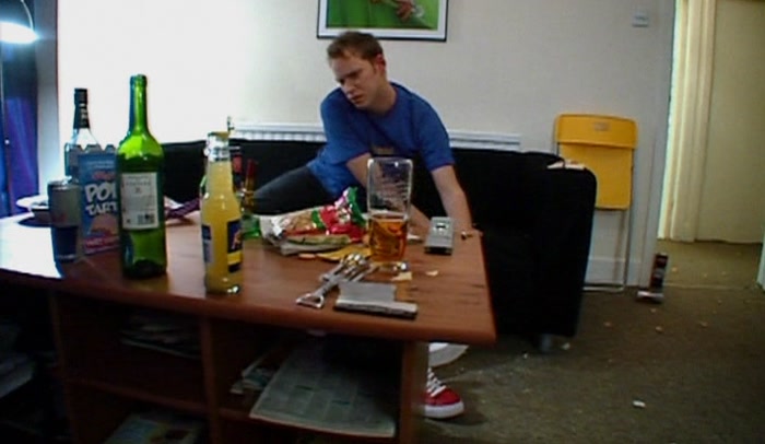 I THOUGHT THE TABLE WAS BEING IRONIC.  