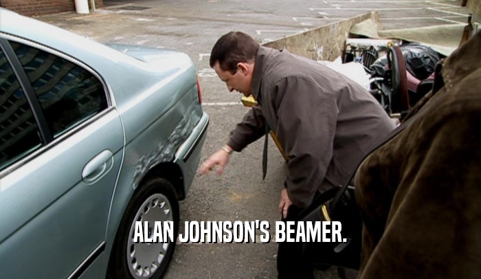 ALAN JOHNSON'S BEAMER.  