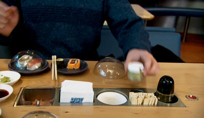 JOHNSON TOLD ME ABOUT IT. ACCORDING TO JOHNSON, WASABI SAUCE IS... 