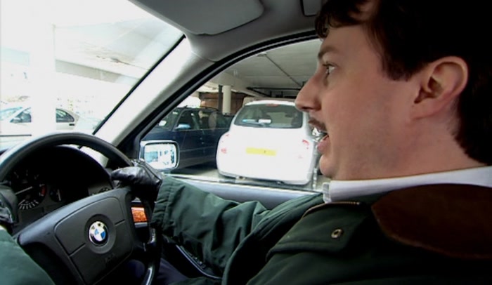 YEAH, COME ON. I'M DRIVING. I'M JOHNSON. DRIVING IS BULLSHIT! I'M JOHNSON! 