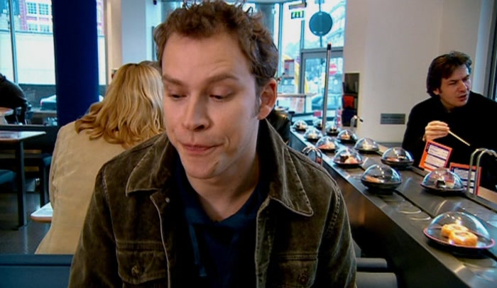 THAT'S BETTER. SO TELL ME ALL ABOUT THE WASABI SAUCE. 