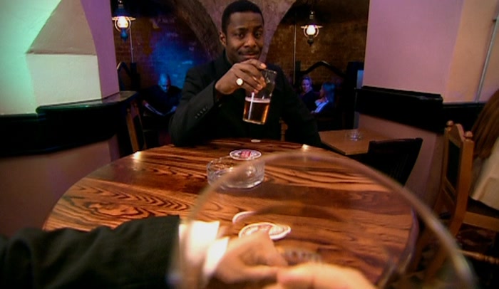 (MARK) 'MAYBE I DO FANCY HIM. HE'S HANDSOME. 