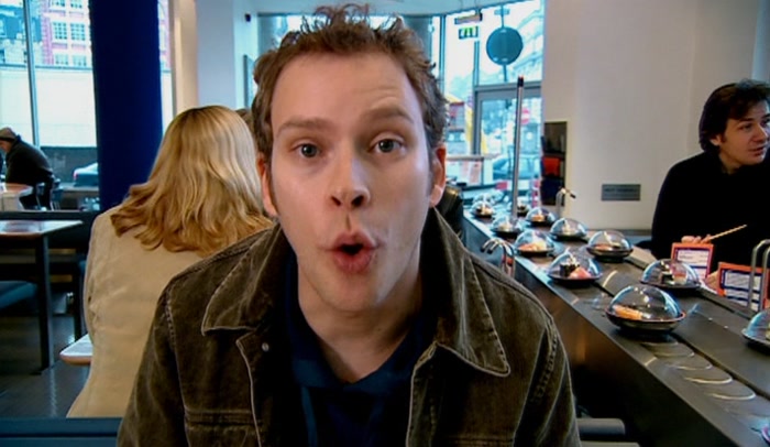 THAT'S BETTER. SO TELL ME ALL ABOUT THE WASABI SAUCE. 