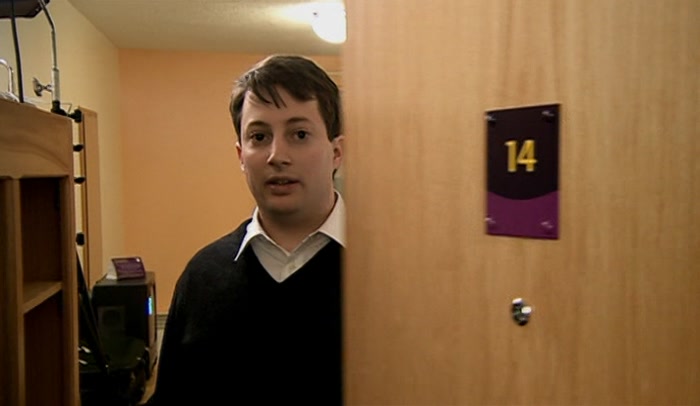 HI! COME IN, COME IN.  