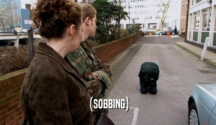 (SOBBING)  