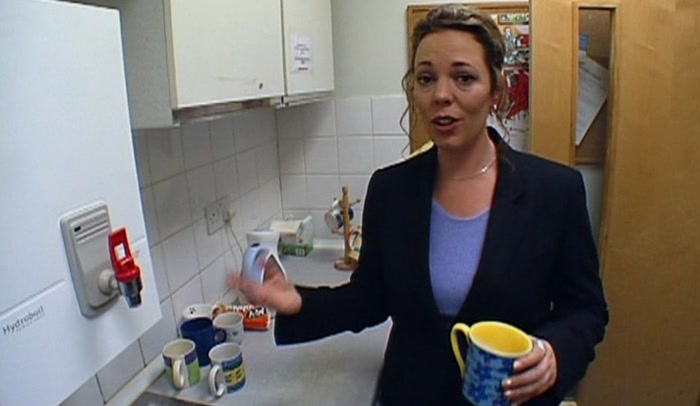 THEN I KNOCKED ON YOUR DOOR AND JESS SAID YOU'D GONE. 