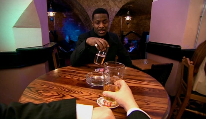 (MARK) 'MAYBE I DO FANCY HIM. HE'S HANDSOME. 
