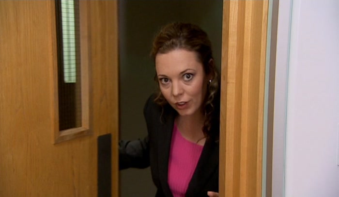 I'M COMING IN IF YOU'RE DECENT. I'M GOING FOR A COFFEE. 