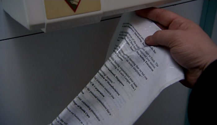 'OK, THEY'RE A BIT CRINKLED. SO WHAT?  