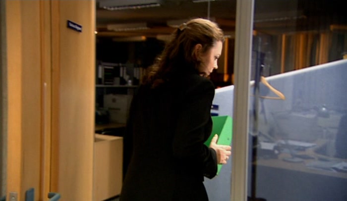 'YEAH, I'VE GOT TO TAKE THE LETTER-SHAPED KNIFE OUT OF MY BACK. JUDAS! 