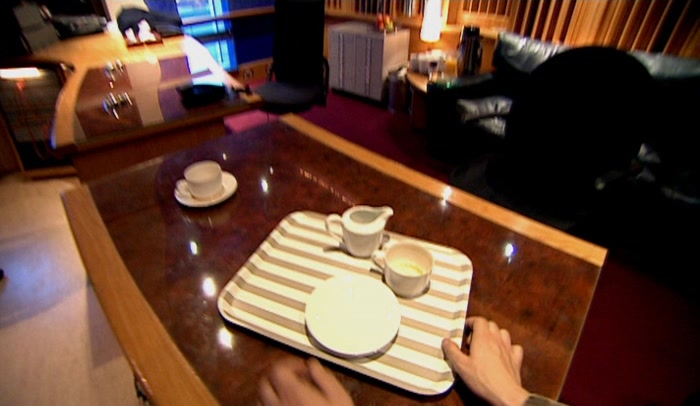 (JEZ) 'SHE'S MY GUEST, I INVITED HER. WHY AM I MAKING RON LATTES ALL DAY?' 