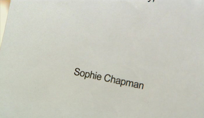 'WELL, SOPHIE'S DRAWER'S GETTING A DOUSING TOO. 