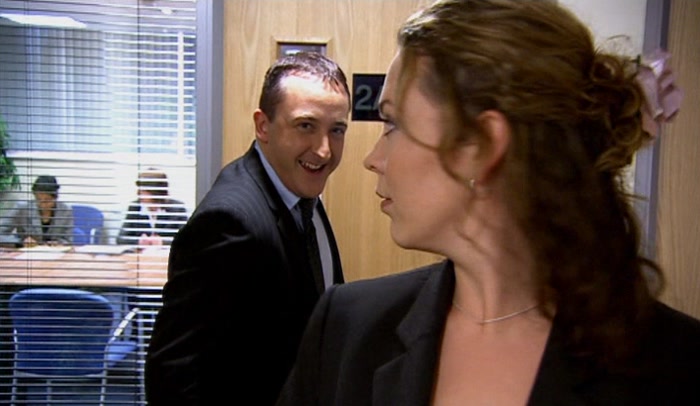 HI, SOPHIE. HEY, FUCKFACE, YOU'RE ON.  