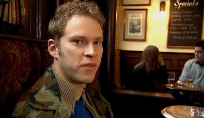 I SAW YOU LEAVE HER FLAT TODAY.  