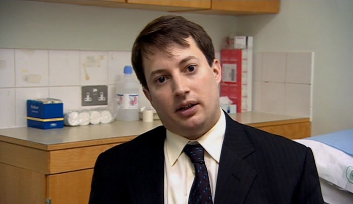 - SO IF YOU'D FEEL HAPPIER, I... - OK, TROUSERS DOWN, HOP ON THE COUCH, 