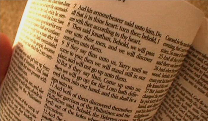 'AND I KNOW MOST OF IT FROM THE OMEN.'  
