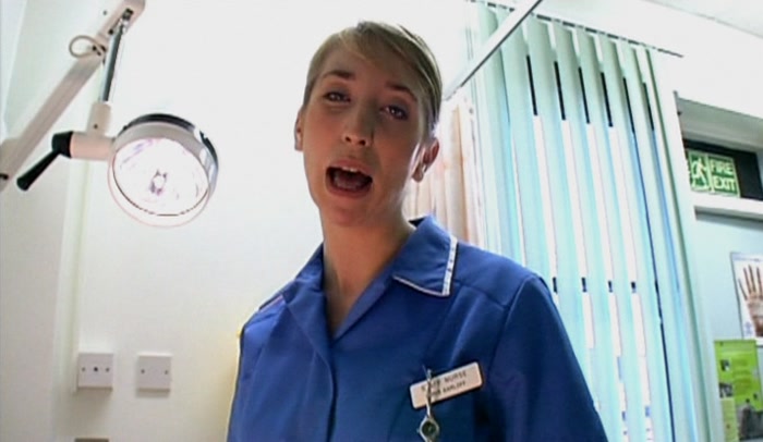IT'S A SIMPLE PROCEDURE. THE SCALPEL JUST SLIPS IN AT THE BACK OF THE SCROTUM. 