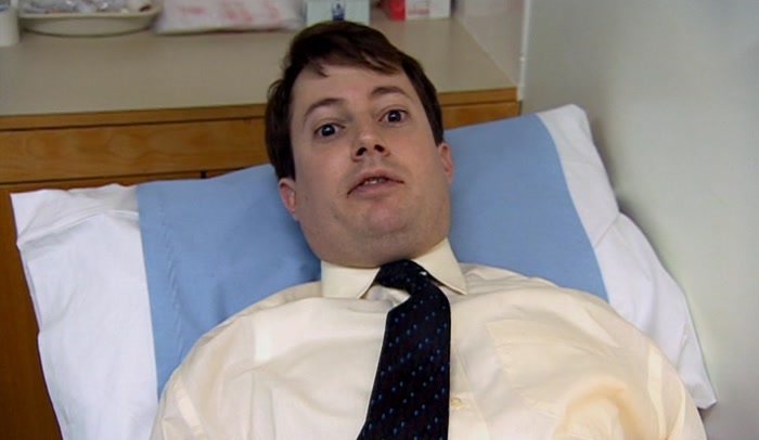 - DOES THAT FEEL PAINFUL? - NO, NO. THAT FEELS GREAT. 