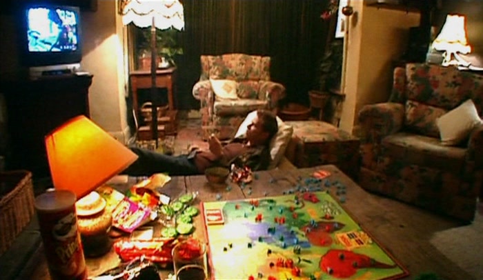 (MARK) DO YOU HAVE TO? WE'RE TRYING TO PLAY A GAME. 