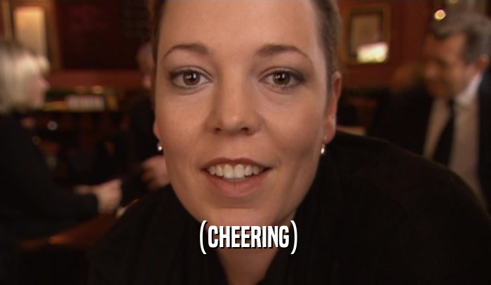 (CHEERING)  