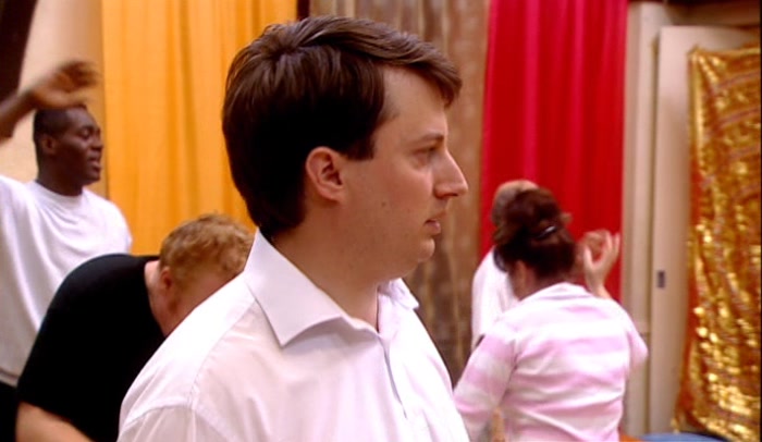 'I'M NOT REALLY HERE, IT'S RESEARCH. I'M LOUIS THEROUX. I'M LOUIS THEROUX. 