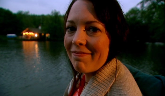 'I'M BACK TO BASICS - MOONLIGHT, LAKE, CARDIGAN.  